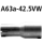 Bastuck Adapter Komplettanlage auf Kat auf Ø 42.5 mm für FORD FUSION (JU_) 1.6 TDCi - 66 KW / A63a-42.5VW