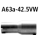 Bastuck Adapter Komplettanlage auf Kat auf Ø 42.5 mm für PEUGEOT 206 SW (2E/K) 1.4 16V - 65 KW / A63a-42.5VW