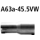 Bastuck Adapter Komplettanlage auf Kat auf Ø 45.5 mm für AUDI A4 Avant (8ED, B7) 2.0 TDI - 120 KW / A63a-45.5VW