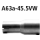 Bastuck Adapter Komplettanlage auf Kat auf Ø 45.5 mm für OPEL ASTRA H Caravan (L35) 1.9 CDTI - 88 KW / A63a-45.5VW