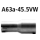 Bastuck Adapter Komplettanlage auf Kat auf Ø 45.5 mm für OPEL ZAFIRA A (F75_) 2.2 DTI 16V - 92 KW / A63a-45.5VW