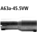 Bastuck Adapter Komplettanlage auf Kat auf Ø 45.5...