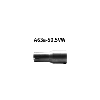 Bastuck Adapter Komplettanlage auf Kat auf Ø 50.5 mm für RENAULT MEGANE I Cabriolet (EA0/1_) 2.0 16V (EA0H) - 108 KW / A63a-50.5VW