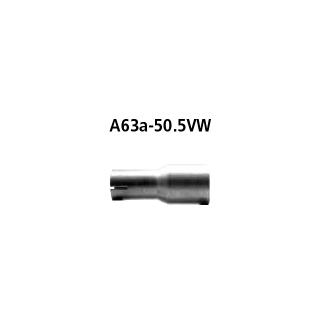 Bastuck Adapter Komplettanlage auf Kat auf Ø 50.5 mm für SEAT IBIZA V (6J5, 6P5) 1.4 - 63 KW / A63a-50.5VW