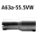 Bastuck Adapter Komplettanlage auf Kat auf Ø 55.5 mm für OPEL ASTRA H (L48) 1.3 CDTI - 66 KW / A63a-55.5VW