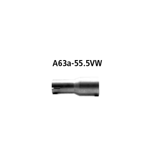Bastuck Adapter Komplettanlage auf Kat auf Ø 55.5 mm für OPEL ZAFIRA B (A05) 1.9 CDTI - 88 KW / A63a-55.5VW