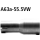 Bastuck Adapter Komplettanlage auf Kat auf Ø 55.5 mm für VW GOLF IV (1J1) 1.6 - 75 KW / A63a-55.5VW
