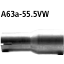 Bastuck Adapter Komplettanlage auf Kat auf Ø 55.5...