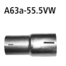 Bastuck Adapter Komplettanlage auf Kat auf Ø 55.5...