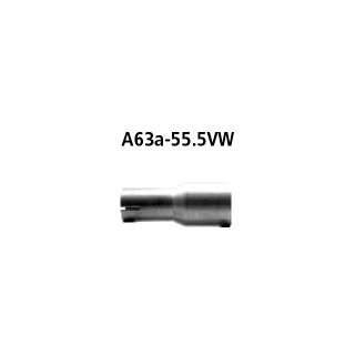 Bastuck Adapter Komplettanlage auf Kat auf Ø 55.5 mm für SEAT IBIZA V ST (6J8, 6P8) 1.4 - 63 KW / A63a-55.5VW