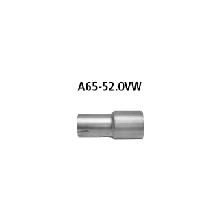 Bastuck Adapter Endschalldämpfer auf Serienanlage auf Ø 52.0 mm für BMW 3 Touring (E46) 316 i - 85 KW / A65-52.0VW