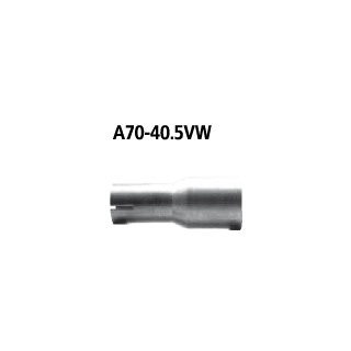 Bastuck Adapter Endschalldämpfer auf Serie auf Ø 40.5 mm für PEUGEOT 208 1.2 - 60 KW / A70-40.5VW
