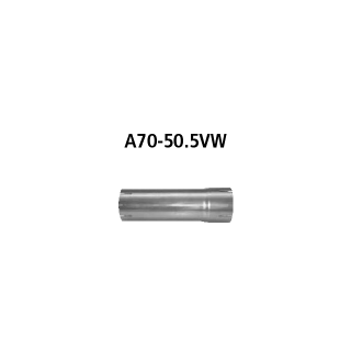 Bastuck Adapter Komplettanlage bzw. Endschalldämpfer auf Serie auf Ø 50.5 mm für ALFA ROMEO 159 Sportwagon (939) 1.9 JTDM 16V - 110 KW / A70-50.5VW