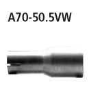 Bastuck Adapter Komplettanlage bzw. Endschalldämpfer...