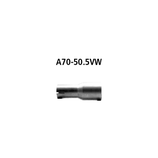 Bastuck Adapter Komplettanlage bzw. Endschalldämpfer auf Serie auf Ø 50.5 mm für OPEL INSIGNIA Stufenheck 2.0 CDTI - 88 KW / A70-50.5VW