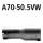 Bastuck Adapter Komplettanlage bzw. Endschalldämpfer auf Serie auf Ø 50.5 mm für OPEL INSIGNIA Caravan 2.0 Biturbo CDTI 4x4 - 143 KW / A70-50.5VW