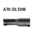 Bastuck Adapter Komplettanlage bzw. Endschalldämpfer...