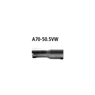 Bastuck Adapter Komplettanlage bzw. Endschalldämpfer auf Serie auf Ø 50.5 mm für VOLVO XC90 I D5 - 120 KW / A70-50.5VW