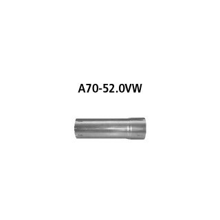 Bastuck Adapter Komplettanlage auf Ø 52.0 mm für ALFA ROMEO BRERA 2.4 JTDM 20V - 147 KW / A70-52.0VW