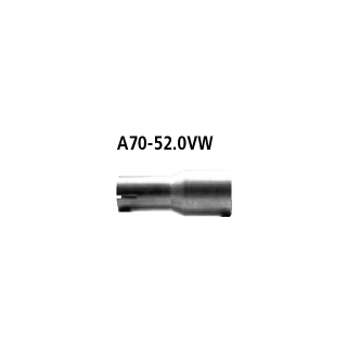 Bastuck Adapter Komplettanlage auf Ø 52.0 mm für VOLVO XC90 I 3.2 AWD - 175 KW / A70-52.0VW