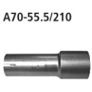 Bastuck Adapter Endschalldämpfer auf Serienanlage...