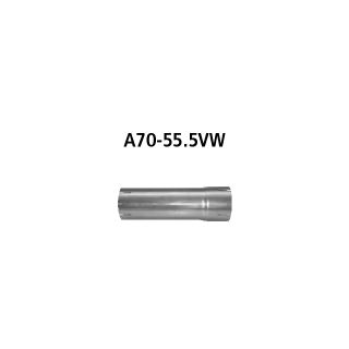 Bastuck Adapter Endschalldämpfer auf Serie auf Ø 55.5 mm für ALFA ROMEO 159 Sportwagon (939) 1.9 JTDM 16V - 110 KW / A70-55.5VW