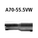 Bastuck Adapter Endschalldämpfer auf Serie auf...