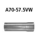 Bastuck Adapter Komplettanlage auf Ø 57.5 mm...