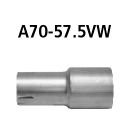 Bastuck Adapter Komplettanlage auf Ø 57.5 mm...