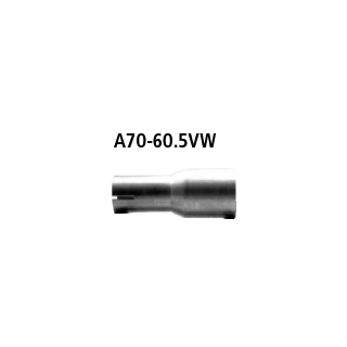 Bastuck Adapter Endschalldämpfer auf Serienanlage auf Ø 60.5 mm für RENAULT MEGANE II (BM0/1_, CM0/1_) 2.0 dCi - 127 KW / A70-60.5VW