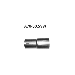 Bastuck Adapter Endschalldämpfer auf Serienanlage auf Ø 60.5 mm für MINI MINI (F56) Cooper S - 141 KW / A70-60.5VW
