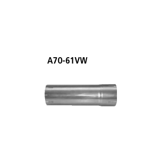 Bastuck Adapter Endschalldämpfer + Verbindungsrohr auf Serienanlage auf Ø 61.0 mm für AUDI TT (8J3) 3.2 V6 quattro - 184 KW / A70-61VW