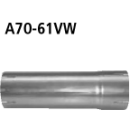 Bastuck Adapter Endschalldämpfer + Verbindungsrohr...