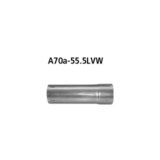 Bastuck Adapter Komplettanlage auf Kat auf Ø 55.5 mm für SEAT LEON (1M1) 1.8 20V T - 132 KW / A70a-55.5LVW