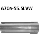 Bastuck Adapter Komplettanlage auf Kat auf Ø 55.5...