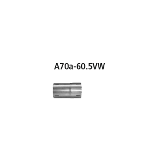 Bastuck Adapter Sportkatalysator auf Serie für AUDI TT (8J3) 2.0 TFSI quattro - 155 KW / A70a-60.5VW