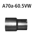Bastuck Adapter Sportkatalysator auf Serie für VW PASSAT (3C2) 1.4 TSI - 90 KW / A70a-60.5VW