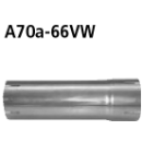 Bastuck Adapter Komplettanlage auf Kat auf Ø 66.0...