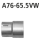 Bastuck Adapter Komplettanlage auf Serie nur bei X5 E70 3.0d Modellen erforderlich für BMW X5 (E70) xDrive 35 d - 210 KW / A76-65.5VW