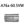 Bastuck Adapter Performance Katalysator / Katalysator-Ersatzrohr auf Serie auf Ø 60.5 mm für VW GOLF VII (5G1, BE1) 2.0 GTI - 169 KW / A76a-60.5VW