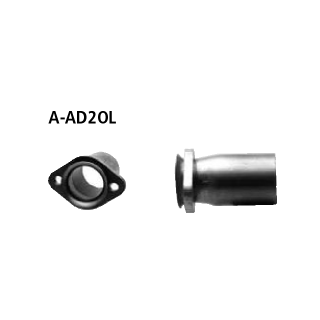 Bastuck Frontadapter 2-Loch-Flansch Astra für OPEL ASTRA F Cabriolet (53_B) 1.6 i - 55 KW / A-AD2OL