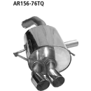 Bastuck Endschalldämpfer mit Doppel-Endrohr 2x...