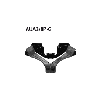 Bastuck Aluminiumhalter und Gummi für Endschalldämpfer für AUDI A3 Sportback (8PA) 1.6 TDI - 66 KW / AUA3/8P-G