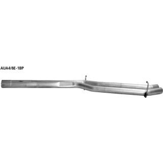 Bastuck Ersatzrohr für Vorschalldämpfer für AUDI A4 Cabriolet (8H7, B6, 8HE, B7) 3.0 - 162 KW / AUA4/8E-1BP
