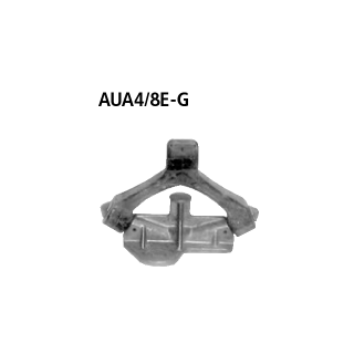 Bastuck Aluminiumhalter + Gummi bei Turbo-Modellen nicht erforderlich für AUDI A4 Avant (8E5, B6) 1.9 TDI - 96 KW / AUA4/8E-G