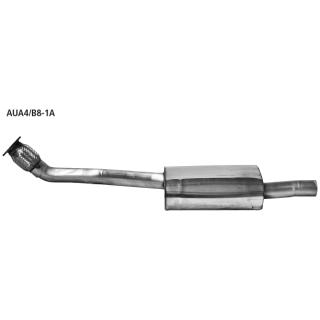 Bastuck Vorschalldämpfer für AUDI A4 (8K2, B8) 1.8 TFSI quattro - 125 KW / AUA4/B8-1A