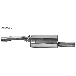 Bastuck Mittelschalldämpfer für AUDI A4 (8K2, B8) 1.8 TFSI quattro - 125 KW / AUA4/B8-2