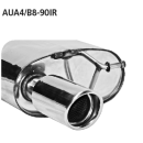 Bastuck Endschalldämpfer mit Doppel-Endrohr 20°...