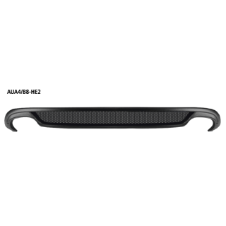 Bastuck Heckschürzeneinsatz mit Auschnitt für 2x Doppel-Endrohr LH+RH für AUDI A4 Allroad (8KH, B8) 2.0 TFSI quattro - 155 KW / AUA4/B8-HE2
