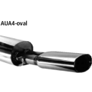 Bastuck Endschalldämpfer mit Einfach-Endrohr oval...